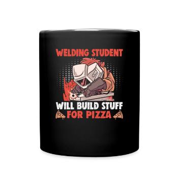 Conception de slogan de soudeur pour les métallurgistes - Mug uni - noir - Devant