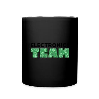 Programmeur - électronique TEAM - Mug uni - noir - Devant