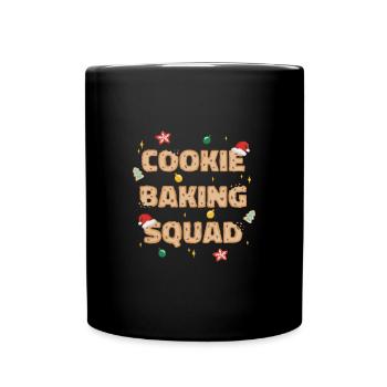 Christmas - cooke baking squad - Full Colour Mug - black - Front