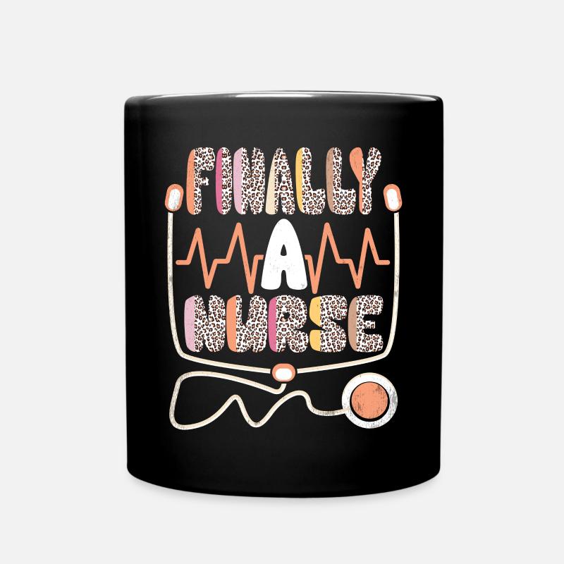 Enfin une école d’infirmières infirmières - Mug uni - noir