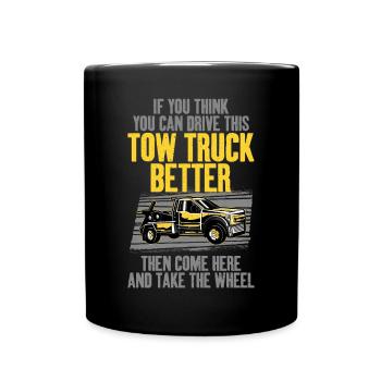 If you think that you - Full Colour Mug - black - Front
