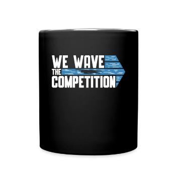 Shimmer Swimming We Wave The Competition Schwim - Mug uni - noir - Devant