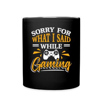 Computer Games Video Game Fans Gamer - Full Colour Mug - black - Front