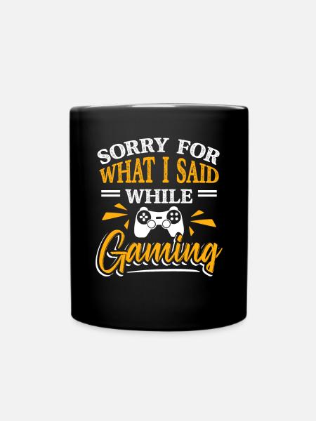 Computer Games Video Game Fans Gamer - Mok uni - zwart
