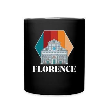 Cathédrale de Florence Toscane Dôme Italien - Mug uni - noir - Devant