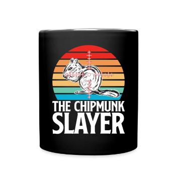 Cadeau de rongeur chipmunk - Mug uni - noir - Devant