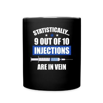 Patient du personnel de santé à domicile - Mug uni - noir - Devant