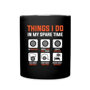 Car mechanic athletes car lovers - Full Colour Mug - black - Front