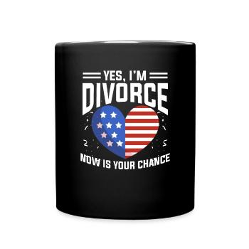 Divorce Crise conjugale - Mug uni - noir - Devant