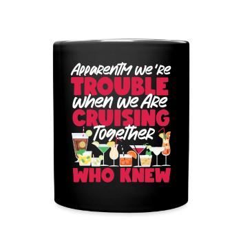 Cruise Ship Vacation Friends - Tasse einfarbig - Schwarz - Vorne