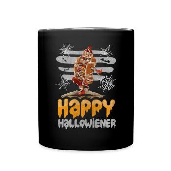 Joyeux Bonjour Maman Viennoise Costume Drôle Viennois - Mug uni - noir - Devant