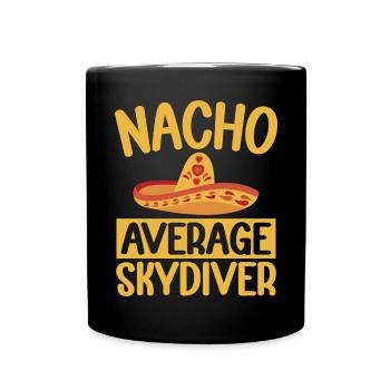 Nacho parachutistes moyens. - Mug uni - noir - Devant