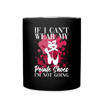 Danseuse de ballet Danseuse de ballet Ballerine Spruch - Mug uni - noir - Devant