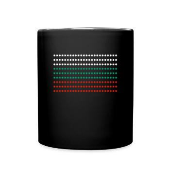 Drapeau bulgare - Mug uni - noir - Devant