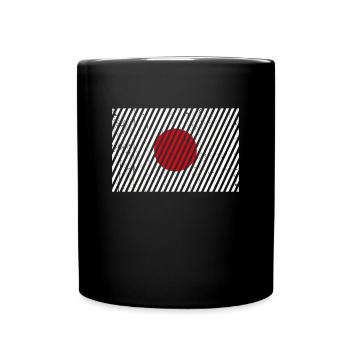 Japan Flag - Full Colour Mug - black - Front