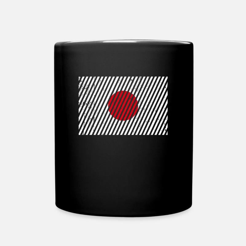 Drapeau du Japon - Mug uni - noir