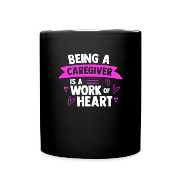 Soignant Infirmier soignant - Mug uni - noir - Devant