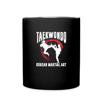 Taekwondo Tae Kwon Do Cadeau d’arts martiaux - Mug uni - noir - Devant