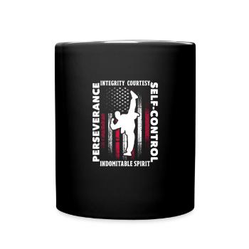 Taekwondo Tae Kwon Do Cadeau d’arts martiaux - Mug uni - noir - Devant