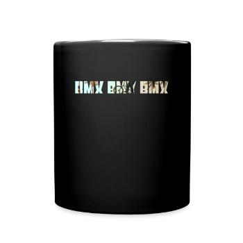 BMX - Tasse einfarbig - Schwarz - Vorne