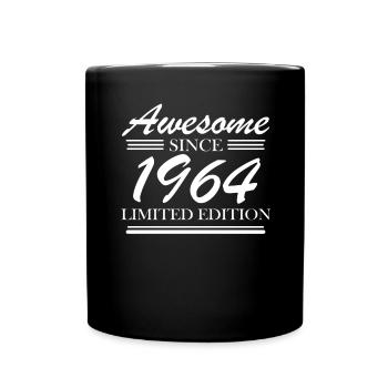 1964 - Born 1964 - Full Colour Mug - black - Front