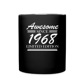1968 - Born 1968 - Full Colour Mug - black - Front