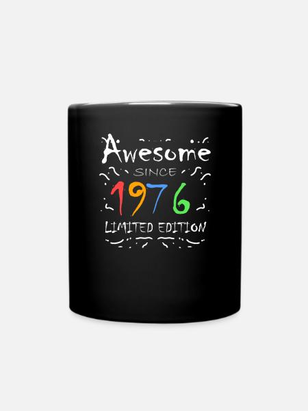 1976 - Né en 1976 - Mug uni - noir