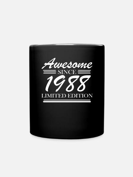 1988 - Né en 1988 - Mug uni - noir