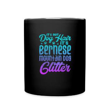 Chien de montagne bernois Chien de montagne Chien Amoureux Cadeau - Mug uni - noir - Devant