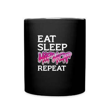 Hip Hop Rap Music Rapper Hiphop Gift - Mug uni - noir - Devant