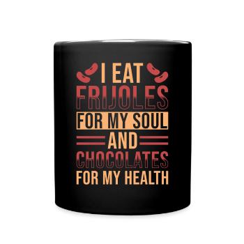 Frijoles - Mug uni - noir - Devant