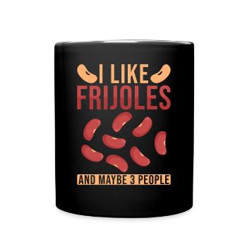 Frijoles - Mug uni - noir - Devant