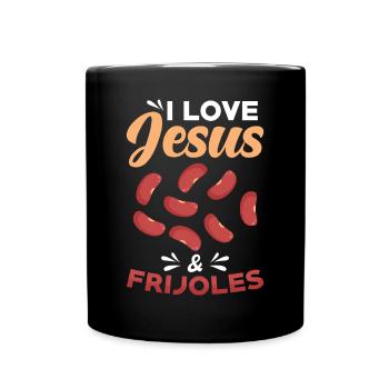 Frijoles - Mug uni - noir - Devant