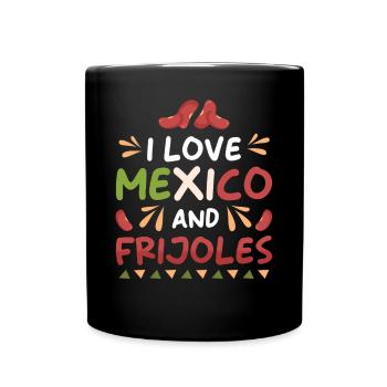Frijoles - Mug uni - noir - Devant