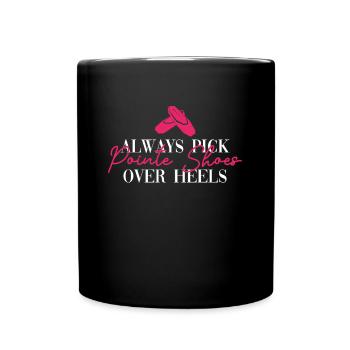 Danseuse de ballet Ballerine Danseuse de ballet Danseuse - Mug uni - noir - Devant