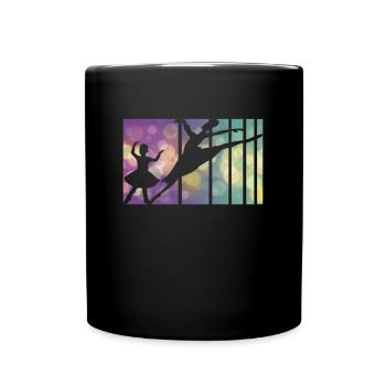 Ballet Dancer Ballerina Dancing Ballet Mama - Full Colour Mug - black - Front