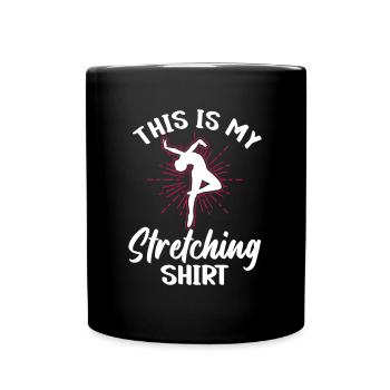Chemise extensible - Ballet Dancer Ballet - Mug uni - noir - Devant