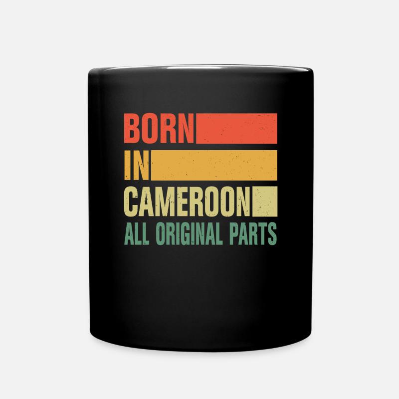 Né au Cameroun - Mug uni - noir