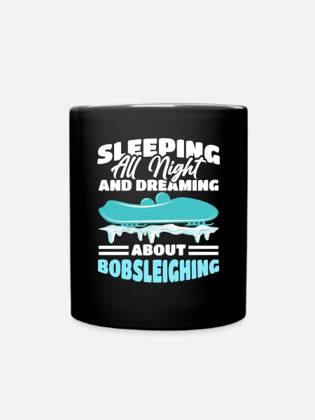 Bob Schlitten - Tasse einfarbig - Schwarz