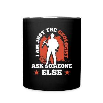 Geologist Rock - Full Colour Mug - black - Front