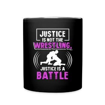 Lutte Lutteurs Combattants de lutte - Mug uni - noir - Devant