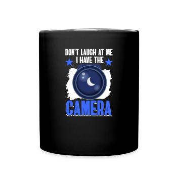 Camera Astrophotography Star Photographer - Full Colour Mug - black - Front