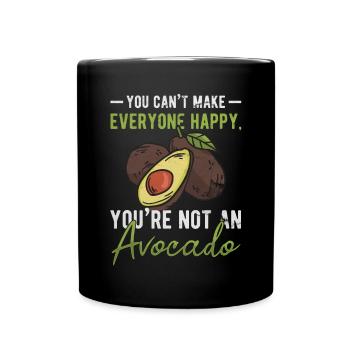 Guacamole Vegan Cinco De Mayo Mexican - Full Colour Mug - black - Front