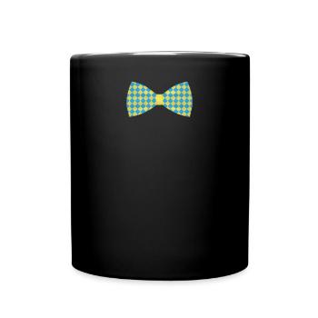 Drapeau ukrainien Cadeau Mouche Jaune Bleu - Mug uni - noir - Devant