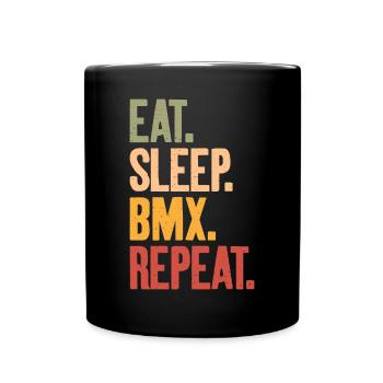 Vintage BMX and Retro BMX for Men - Tasse einfarbig - Schwarz - Vorne