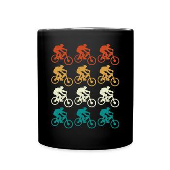 Vintage and Retro BMX for Men - Tasse einfarbig - Schwarz - Vorne