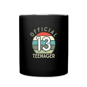 Officiel 13 Teen Vintage - Mug uni - noir - Devant