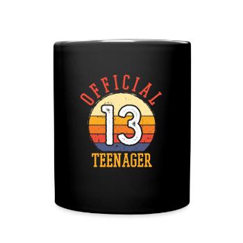 Officiel 13 Teen Vintage - Mug uni - noir - Devant