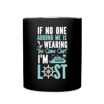 Cruise Ship Vacation Friends - Tasse einfarbig - Schwarz - Vorne