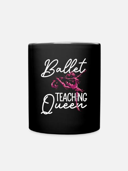 Insegnante di danza classica - balletto ballerino - Tazza monocolore - nero